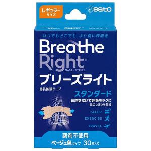 ブリーズライト スタンダード レギュラー ベージュ色タイプ 30枚入