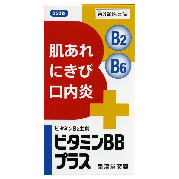 【第3類医薬品】  ビタミンBBプラス 250錠 送料無料