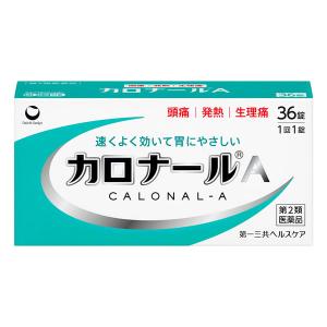 【第2類医薬品】カロナールA 36錠 ※セルフメディケーション税制対象商品 メール便送料無料｜くすりの勉強堂