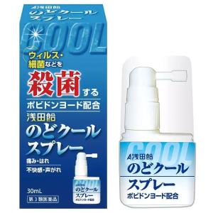 【第3類医薬品】 浅田飴 のどクールスプレー 30ml メール便送料無料｜benkyoudou