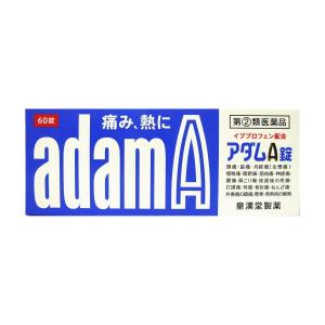 【第（2）類医薬品】 アダムA錠 60錠 ※セルフメディケーション税制対象商品 メール便送料無料｜くすりの勉強堂