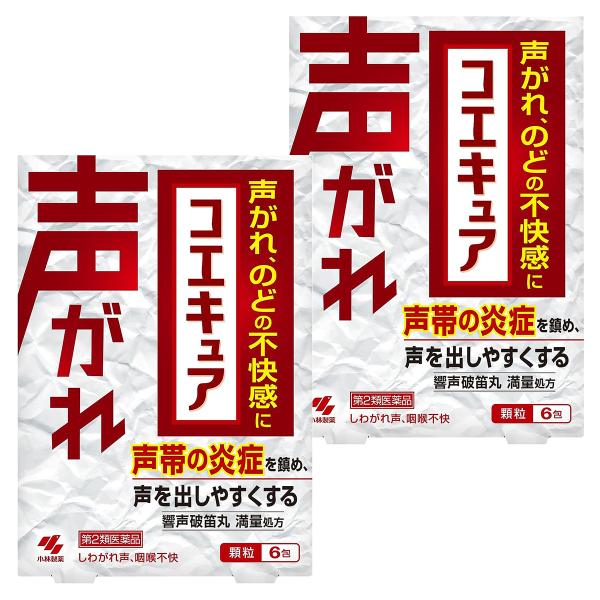 【第2類医薬品】コエキュア 6包×2個セット メール便送料無料