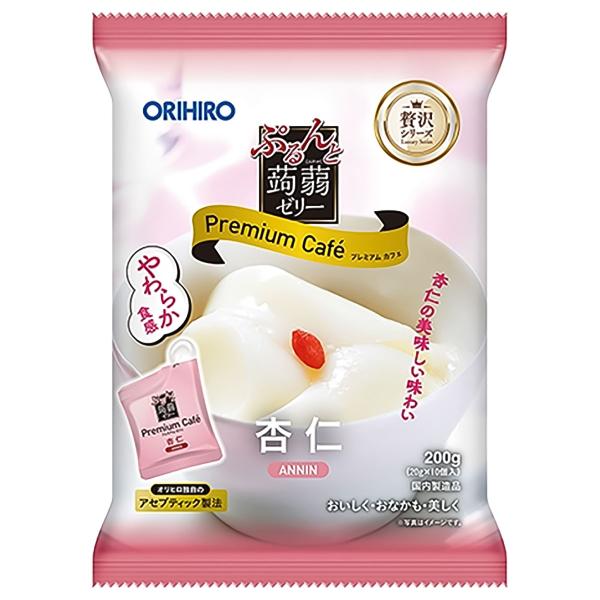 ぷるんと蒟蒻ゼリープレミアムカフェ 杏仁 20g×10個入