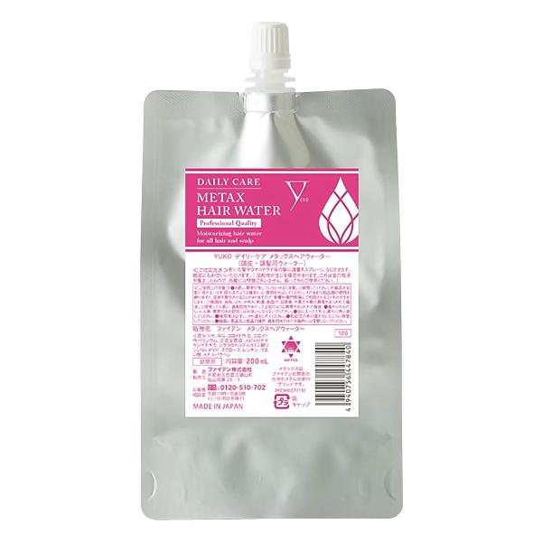 ファイテン YUKO デイリーケア メタックスヘアウォーター 詰替用 200ml