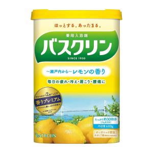 バスクリン レモンの香り 600g 医薬部外品｜benkyoudou