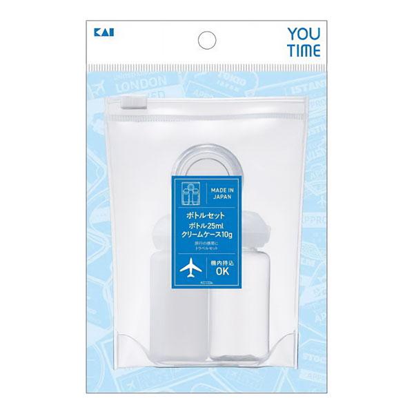 KC1334 ユータイム ボトルセット ボトル 25ml クリームケース 10g 1セット