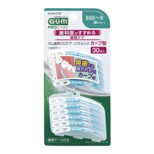 サンスター ガム ソフトピック カーブ型 SSS...の商品画像