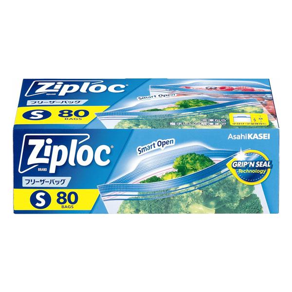 ジップロック フリーザーバッグ S 80枚