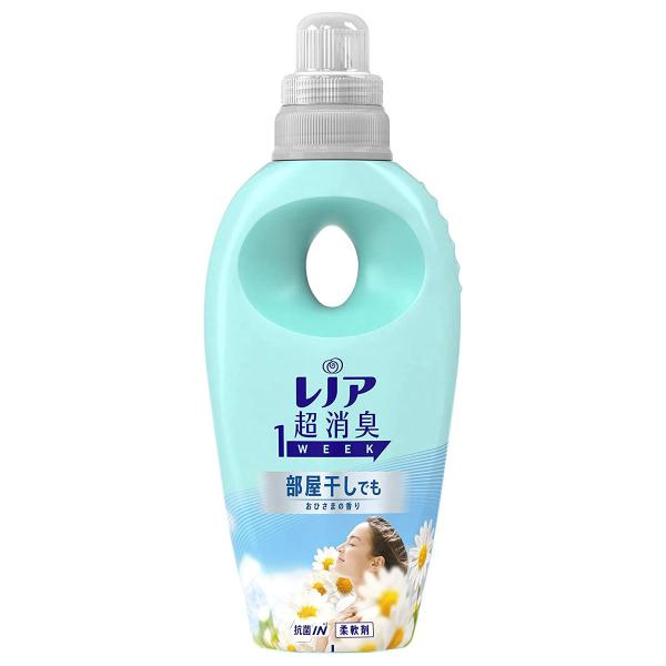 レノア 超消臭1WEEK 柔軟剤 部屋干し 花とおひさまの香り 本体 530mL