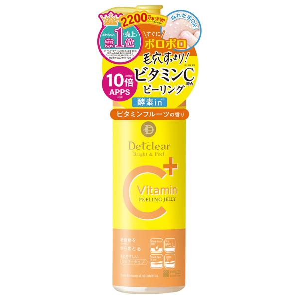 DETクリア ピーリングジェリー ビタミンフルーツの香り 180ml