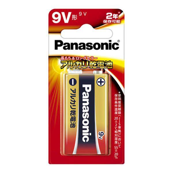 パナソニック アルカリ乾電池 9V形 6LR61XJ/1B