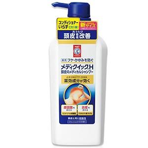 メンソレータム メディクイックH 頭皮のメディカルシャンプー ポンプ 320mL 医薬部外品｜benkyoudou