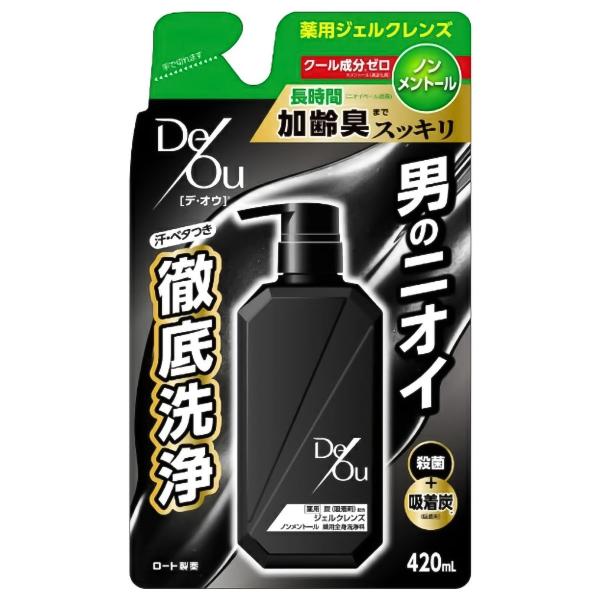 デ・オウ 薬用クレンジングウォッシュ ノンメントール（つめかえ用）420mL デオウ