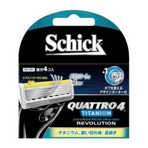 シック クアトロ4 チタニウムレボリューション 替刃 ( 4コ入 )/ : 爽快