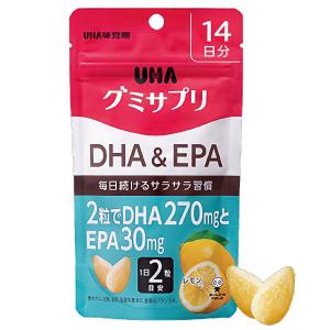 UHA味覚糖 グミサプリ DHA＆EPA 14日分 28粒 メール便送料無料｜benkyoudou