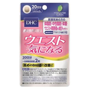 DHC ウエスト気になる 20日分 40粒｜benkyoudou