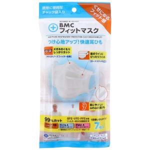 BMC フィットマスク レディース＆ジュニアサイズ 白色 7枚入 : くすり