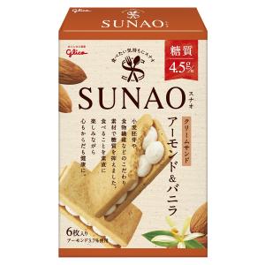 SUNAO クリームサンド アーモンド＆バニラ 6枚入