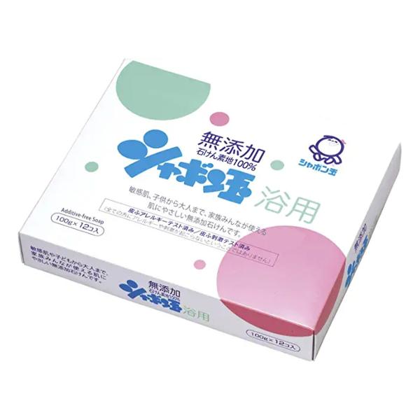 シャボン玉 浴用 100g×12個入