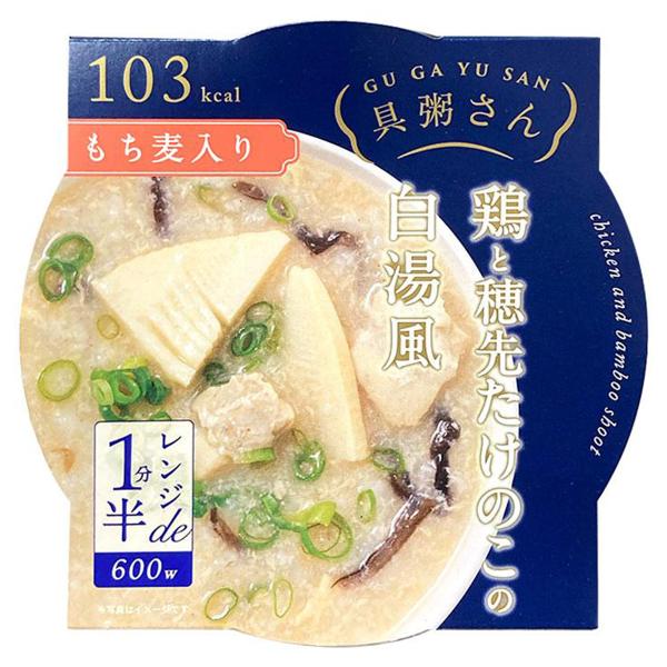 具粥さん 鶏と穂先たけのこの白湯風 250g