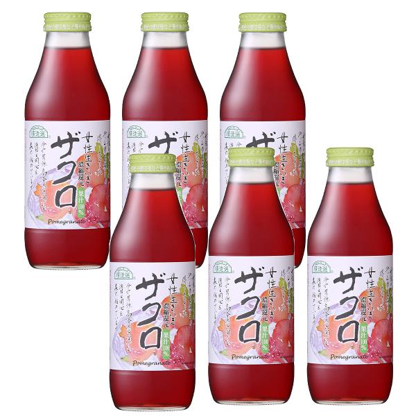 順造選 ザクロ 500ml×6本セット