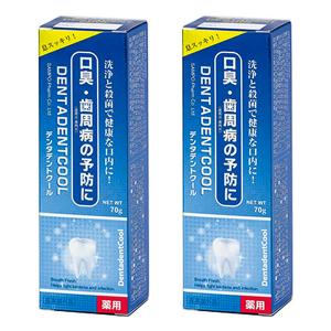 デンタデントクール 70g×2個セット 医薬部外品 メール便送料無料