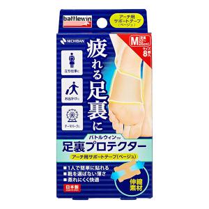 バトルウィン 足裏プロテクター Mサイズ 8枚入 メール便送料無料｜くすりの勉強堂