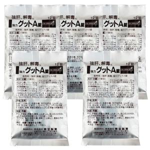 強肝、解毒、強力グットA錠 12錠×5個セット