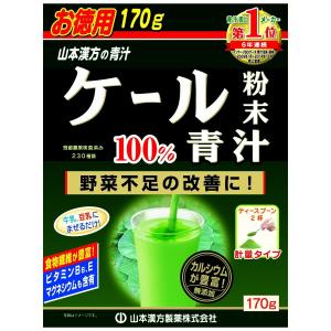 山本漢方 ケール粉末100% 青汁 170gの商品画像