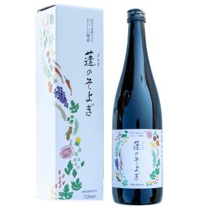 蓬のそよぎ 720ml 酵素ドリンク 野草を発酵させたおいしい酵素 | ヨモギ よもぎ 植物発酵エキス 送料無料｜benkyoudou