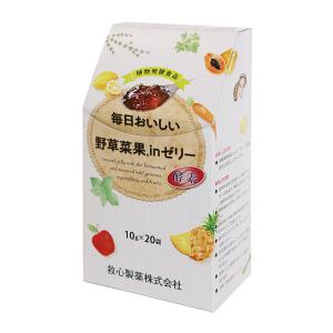 毎日おいしい野草菜果inゼリー 10g×20袋 送料無料｜benkyoudou