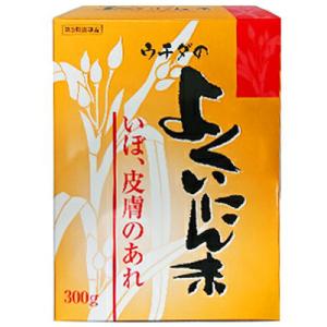 【第3類医薬品】 ウチダ よくいにん末 300g（チャック付きアルミ袋）｜benkyoudou