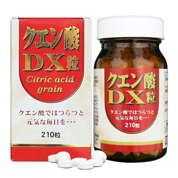 ユウキ製薬 クエン酸DX粒 210粒