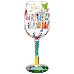 バースディバッシュ 23cm Lolita ワイングラス Birthday Bash Gls11 5526h ウィローツリー専門店 Donatio 通販 Yahoo ショッピング