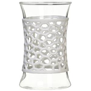 マックマー カップ お茶 コーヒー 280ml 食洗器対応 耐熱ガラス ホワイト ティーフリーグラス AA0089