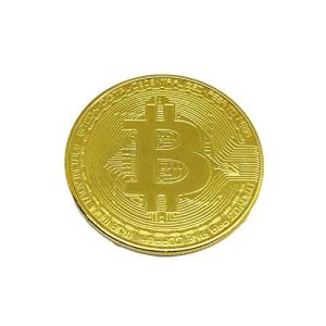 wumio ビットコイン マーカー 金色1枚 プラスチックケース付き 磁石対応 bitcoin 仮想通貨 ネタ レプリカ 硬貨 ゴルフマーカー コンペの商品画像