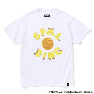 バスケットボール ジュニア Tシャツ スポンジ・ボブ アルファベット SJT23158S ウェア 練習着 半袖 Tシャツ シャツ ジュニア キッズ｜benorstyle