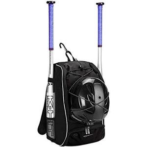 Amazonベーシック 野球 リュック 少年用バックパック ブラック