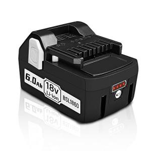 日立 バッテリー 18v 互換BSL1860 6000mAh