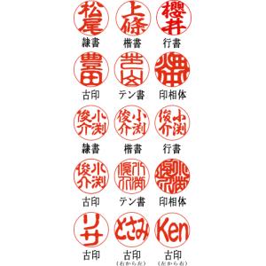 印鑑 はんこ てまりはんこ 手鞠 13.5mm...の詳細画像2
