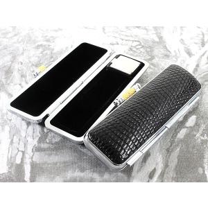 開運 印鑑ケース はんこケース 風水錦ヘビケース 16.5mm~18mm用 蛇革