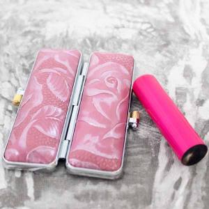 印鑑 実印 15mm 女性 印鑑セット パステ...の詳細画像2
