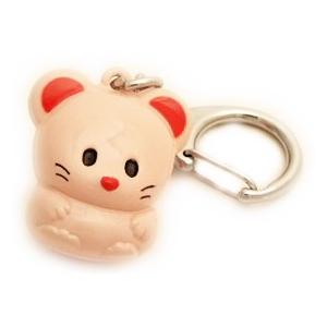 キーホルダー 鈴 おしゃれ ねずみ 鼠 干支キーホルダー