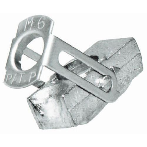 金属薄鋼板用ターンナットTN-4（０．５〜３ｍｍ厚用）　　（10個）