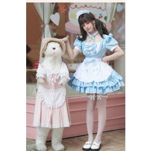メイド服 5点セット メイド 服 コスプレ 衣...の詳細画像5