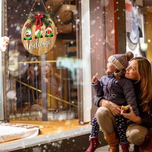 クリスマスリース 30cm クリスマス飾りドア...の詳細画像2