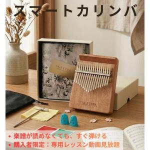 カリンバ 楽器 親指ピアノ ハンドオルゴール 初心者 スタート 17音キー