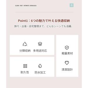 【7点セット】トラベルポーチ メッシュポーチ ...の詳細画像3