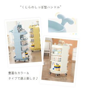 ワゴン キャスター付き ストッパー 取っ手付き...の詳細画像2