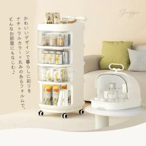 ワゴン キャスター付き ストッパー 取っ手付き...の詳細画像1